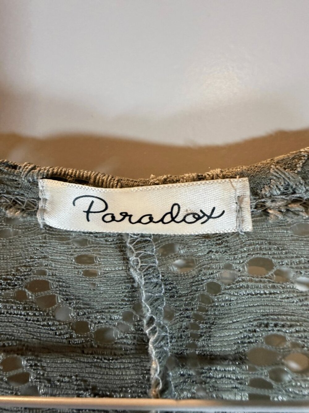 Paradox Lace Open Front Cardigan